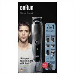 Braun All-in-one MGK5345 Zwart, Blauw