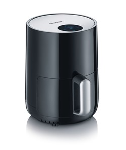 Severin FR 2455 friteuse Enkel 1,8 l Vrijstaand 900 W Friteuse met weinig vet Zwart, Zilver