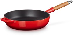 Le Creuset pan Sautepan Rond kersenrood 28cm