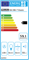 Energielabel afkomstig van Icecat, automatisch ingelezen op 15-03-2023.