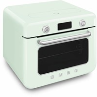 Smeg COF01PGEU stoomoven Klein Groen, Roestvrijstaal Knoppen, Draaiknop-3