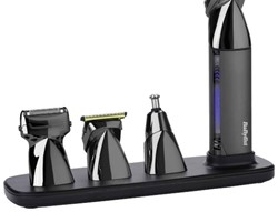 BaByliss Super-X Metal Series Multigroom MT991E - Special Edition - Draadloos - Precisietrimmer, neustrimmer, foilshaver