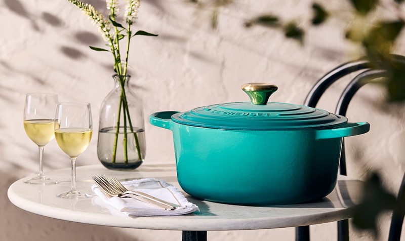 Ontdek de nieuwe Le Creuset Bleu Riviera kleur van 2026