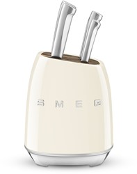 Smeg KBSF02CR Messenblok met sleuven 6-delig Crème