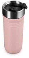 Le Creuset On The Go thermosbeker 350 ml rvs Shell Pink-2