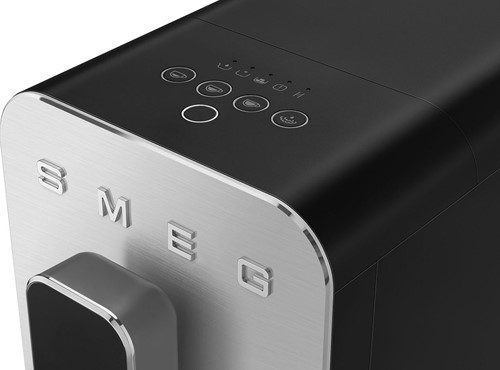 SMEG BCC12BLMEU - Espressomachine - Mat zwart - Volautomatisch met stoompijp-3