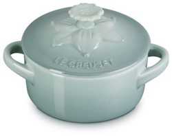 Le Creuset Jardin Mini-Braadpan in Aardewerk 10cm 0,25l Sea Salt