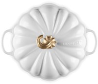 Le Creuset Gietijzeren Braadpan Pompoen Wit ø24cm / 3.7L-2