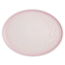 Le Creuset Ovale Serveerschaal 36cm Jardin Collectie Shell Pink