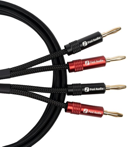 Fosi Audio Luidsprekerkabel 2 x 1.8M