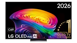 LG OLED evo AI OLED77C69LB 77 Inch (2026)